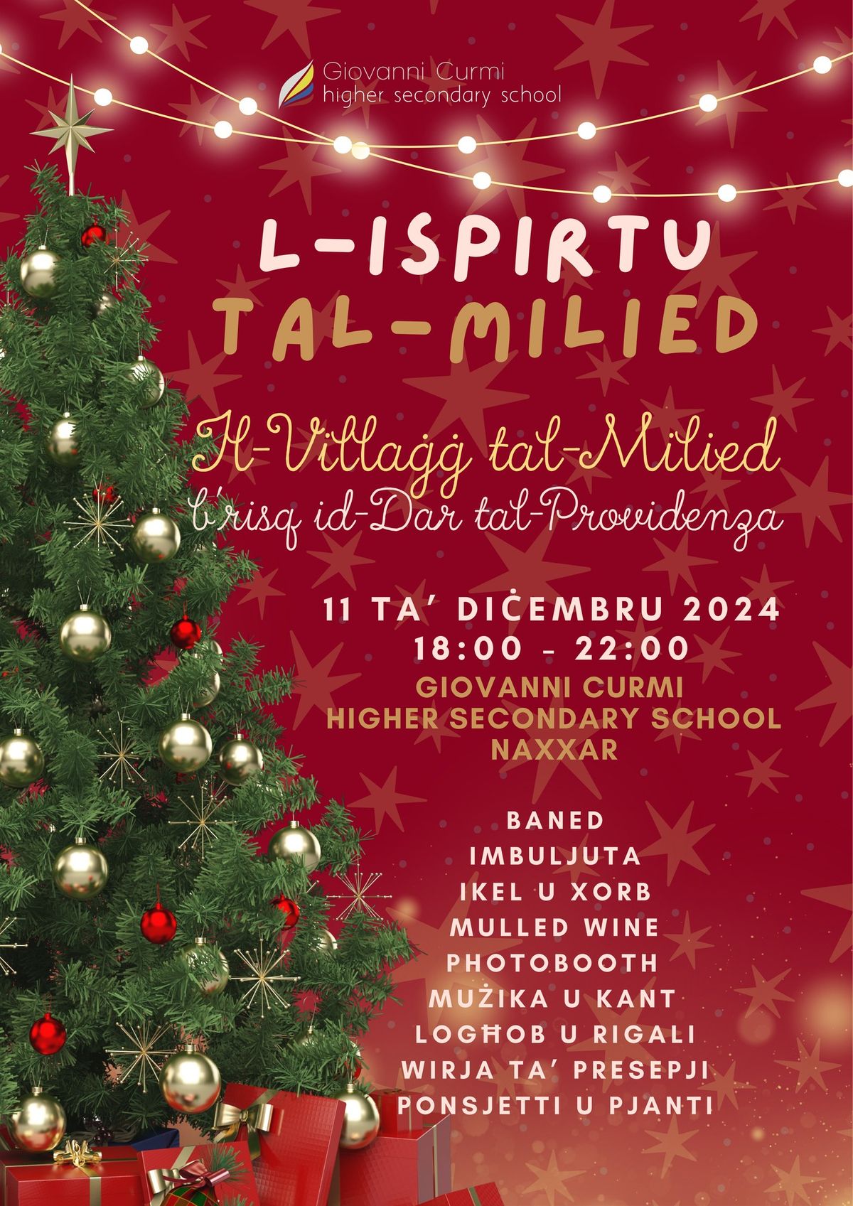 GCHSS Christmas Village: L-Ispirtu tal-Milied