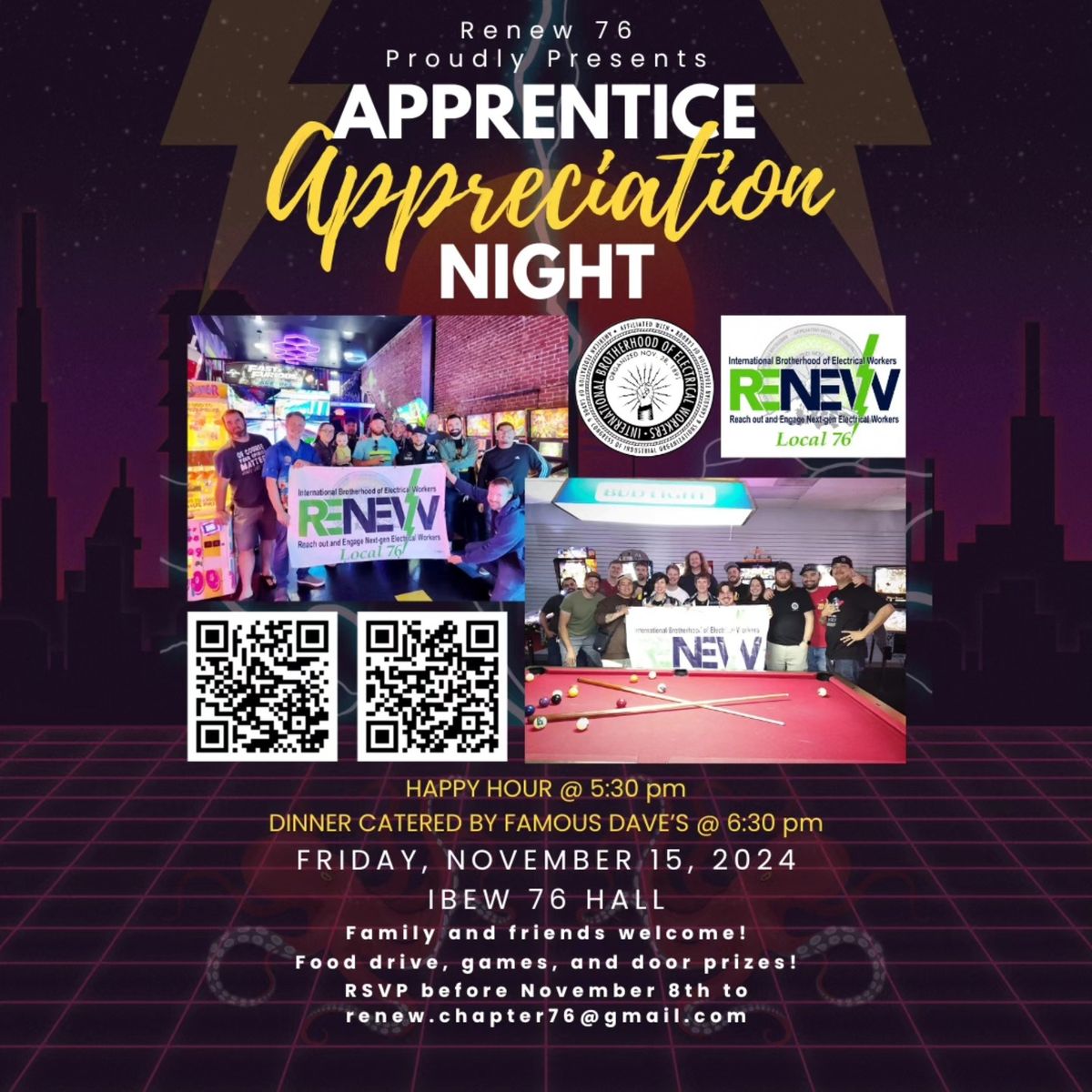 Apprentice Appreciation Night