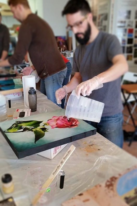 Epoxy Resin Workshop. Photo Art with Resin!