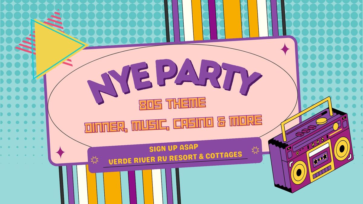 New Years Eve Party at the Resort!!!