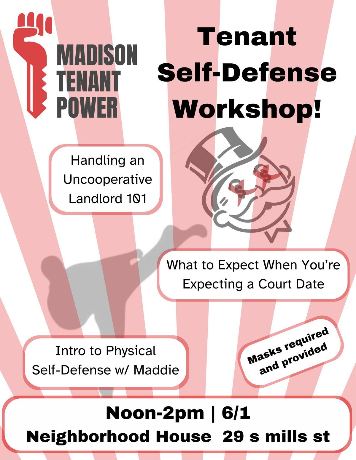 Tenant Self-Defense Workshop