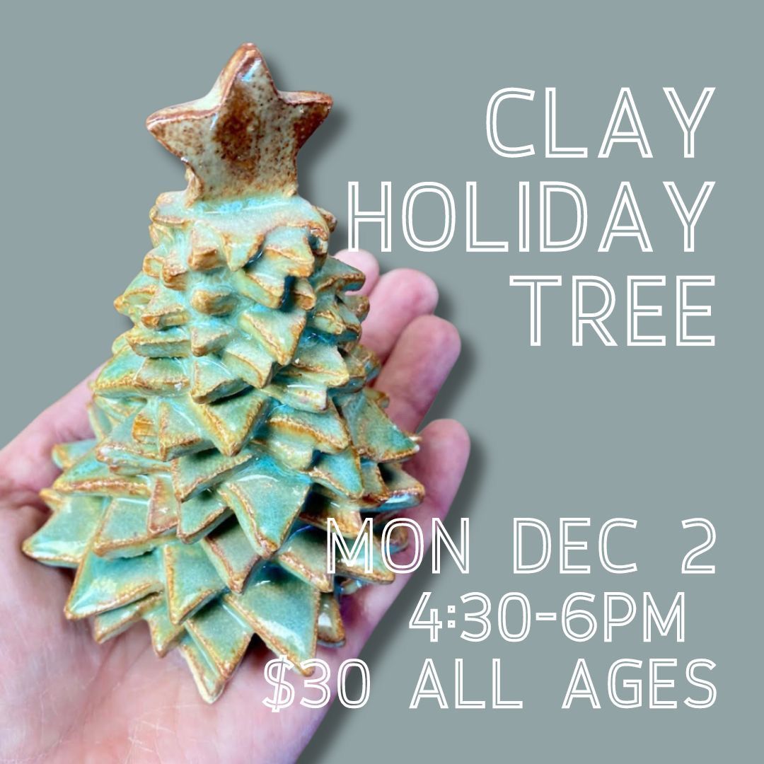 Clay Holiday Tree