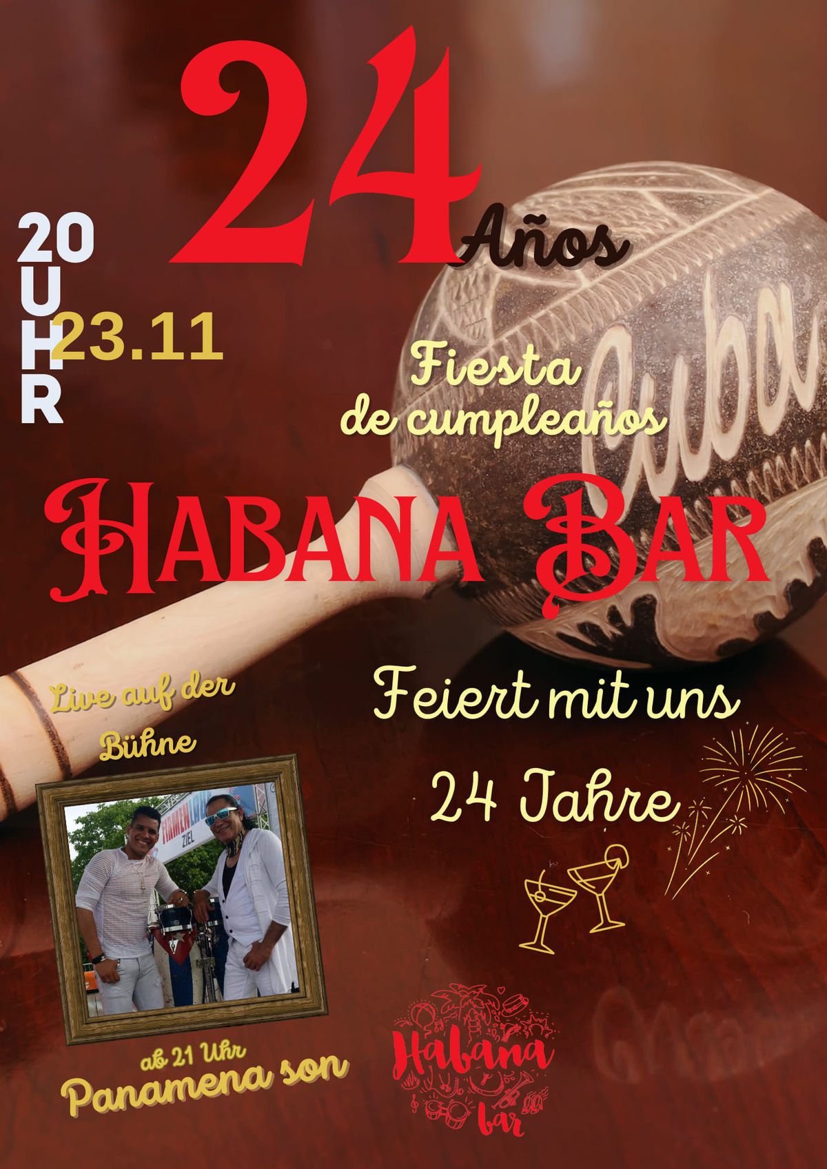 24 Jahre Habana Bar 