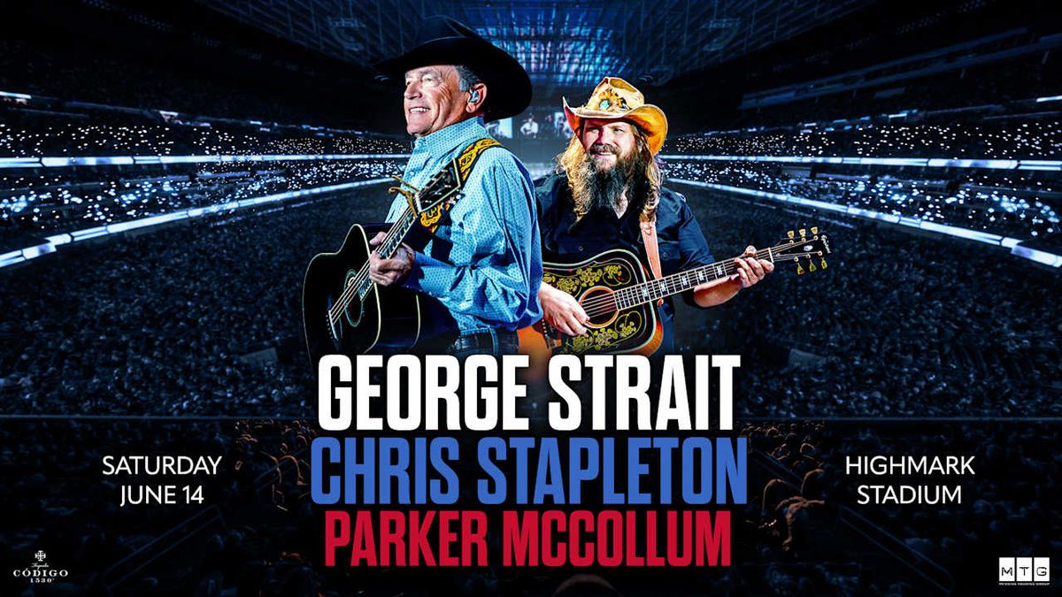 George Strait with Chris Stapleton and Parker McCollum