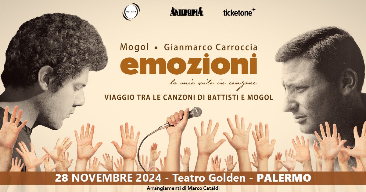 EMOZIONI con Mogol e Gianmarco Carroccia