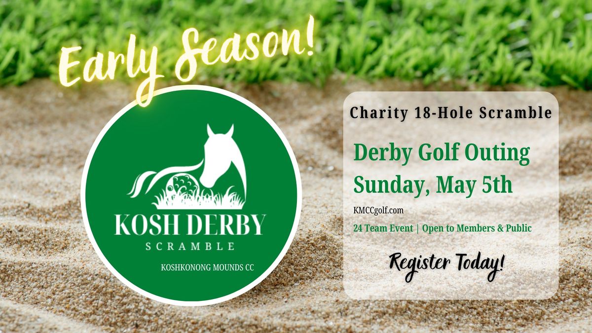 Kosh Derby Scramble - Charity Golf Event 