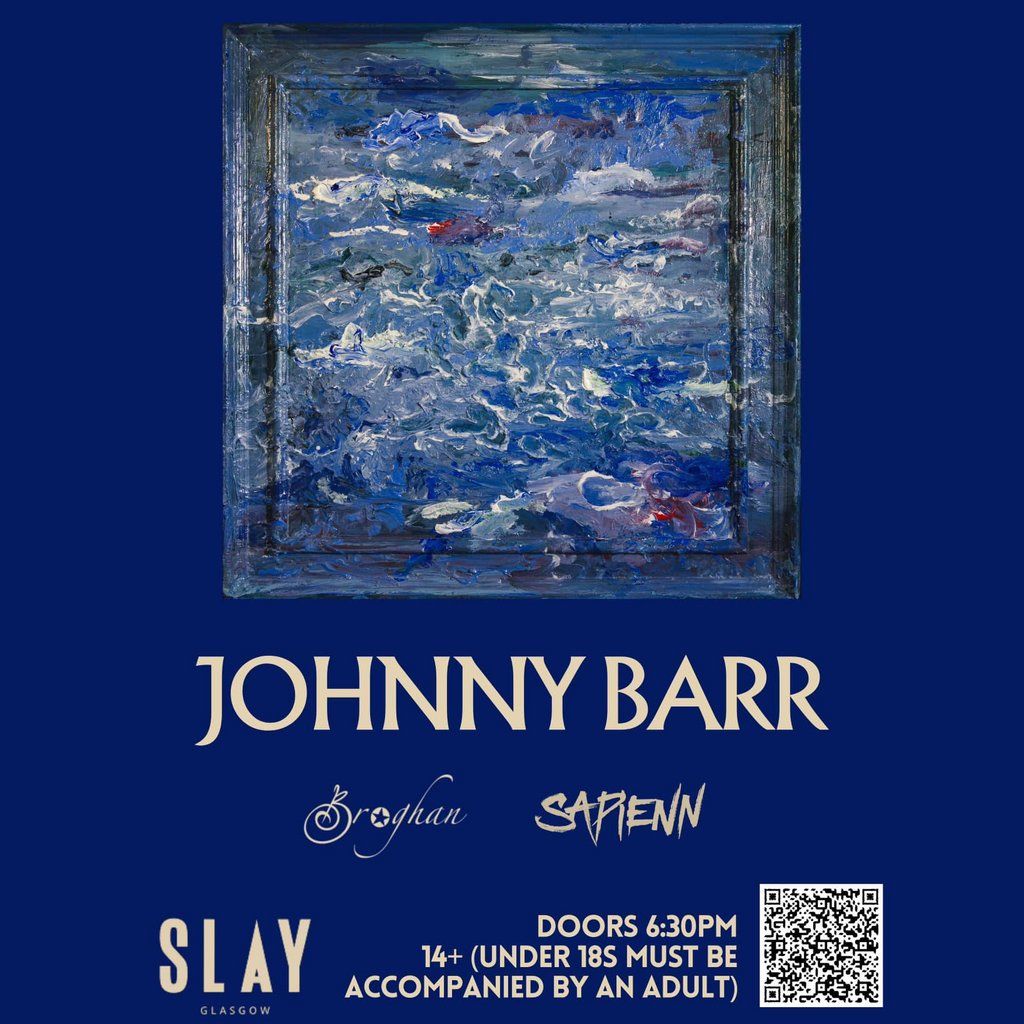 Johnny Barr EP Launch at Slay, Glasgow Saturday 1st March 2025