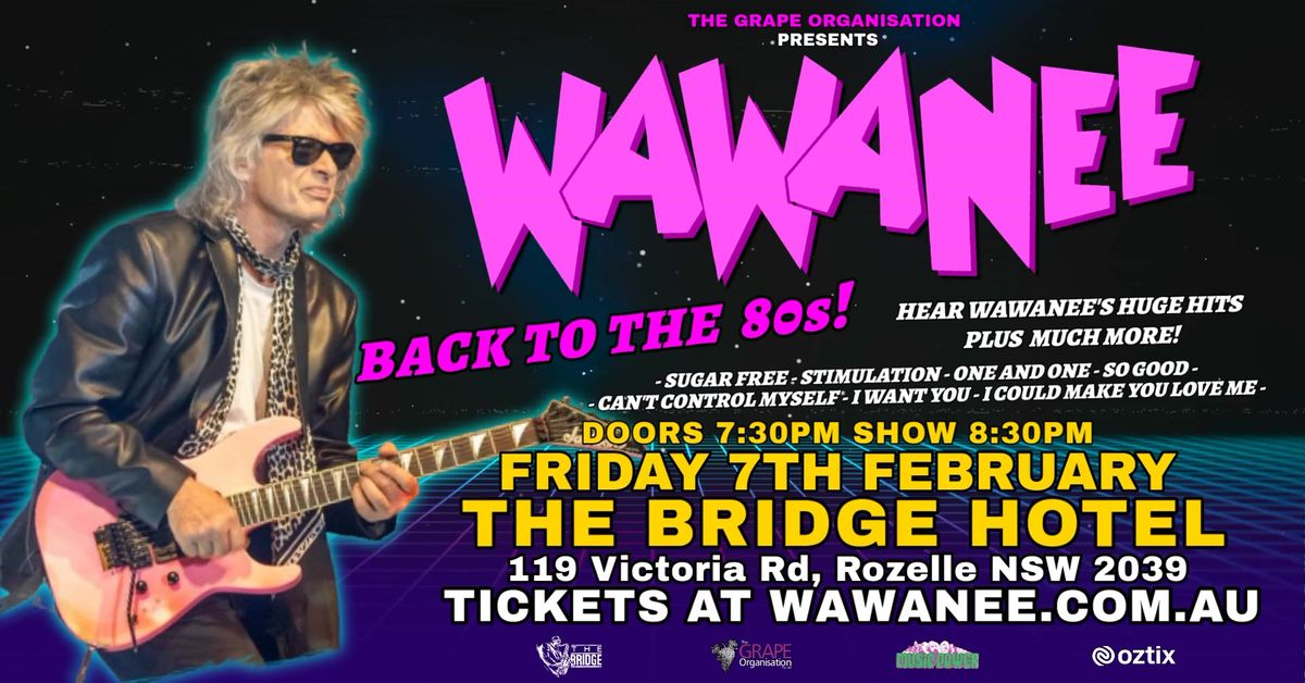 Wa Wa Nee with Steve Williams | The Bridge Hotel Rozelle