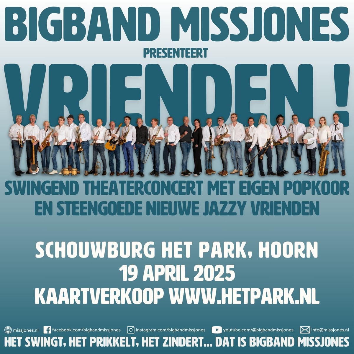 BigBand MissJones presenteert: Vrienden !