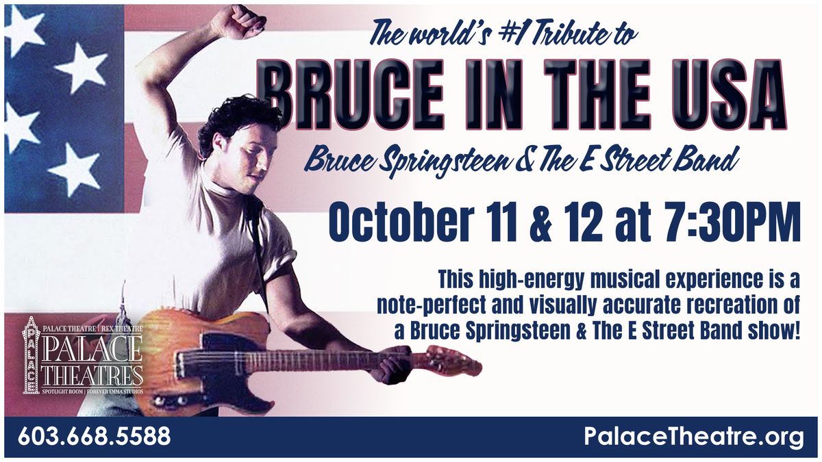 Bruce in the USA: Bruce Springsteen & the E Street Band Tribute