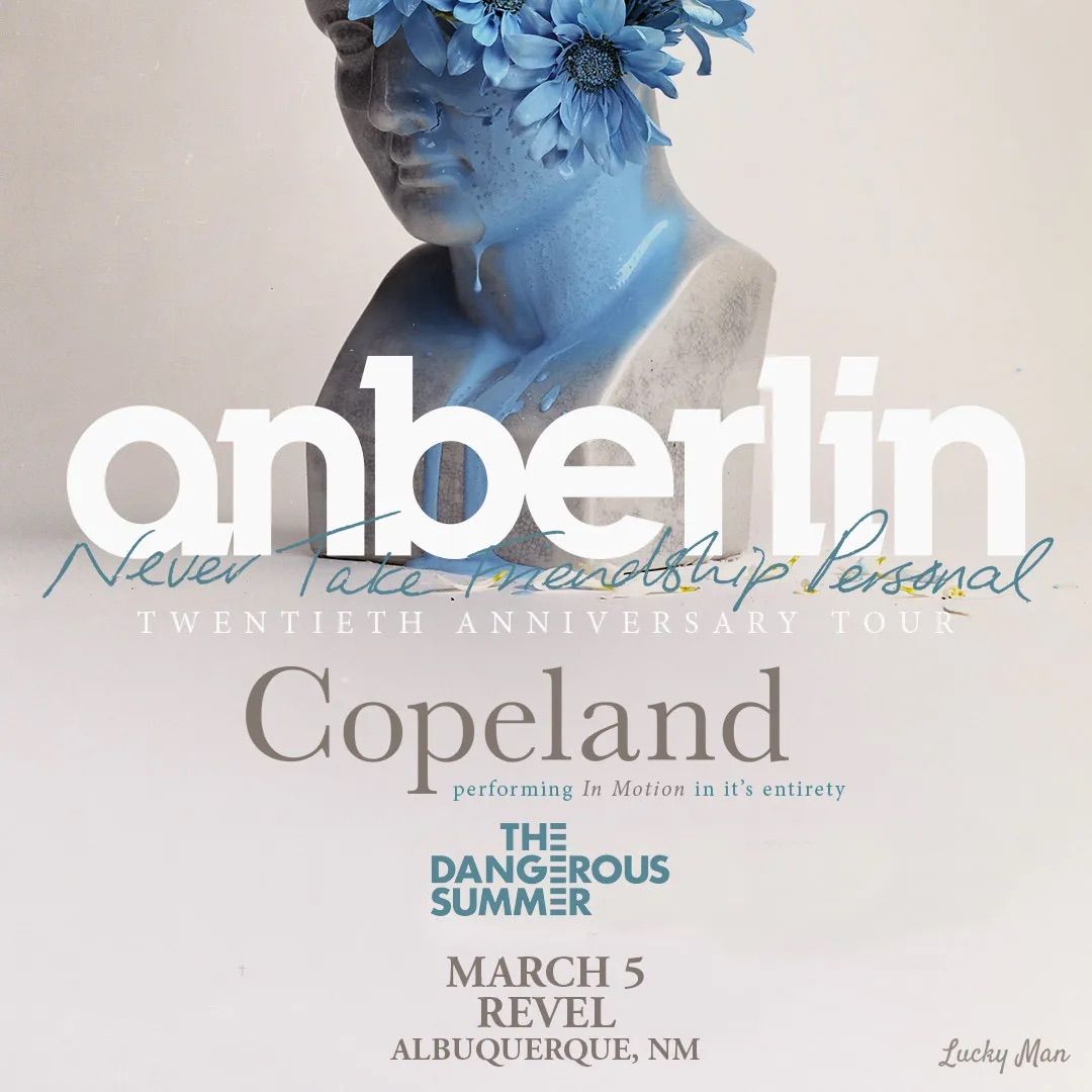 Anberlin w\/ Copeland