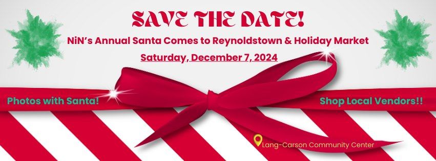 Santa Comes to Reynoldstown & Holiday Market 2024