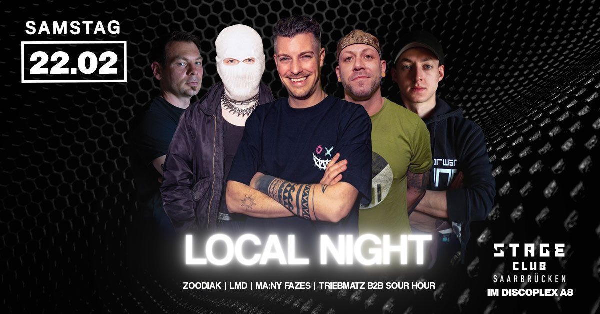 STAGE CLUB : LOCAL NIGHT x 6 DJ's