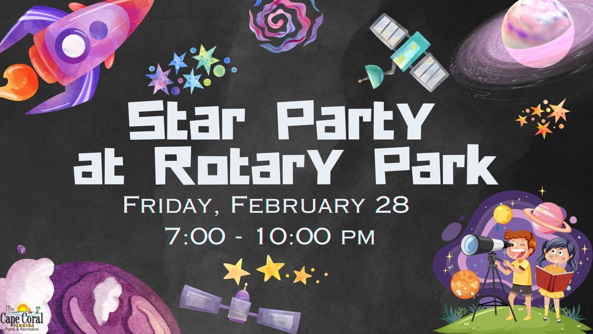 Star Party at Rotary Park (Free Event)