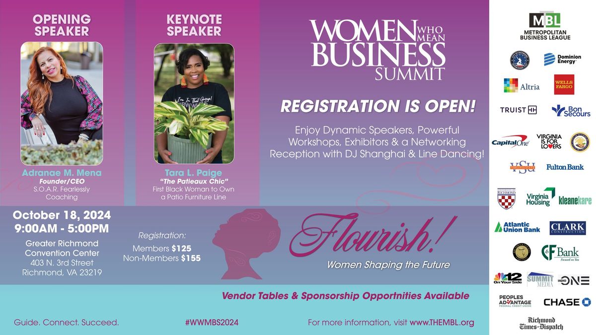 14th Annual Women Who Mean Business Summit