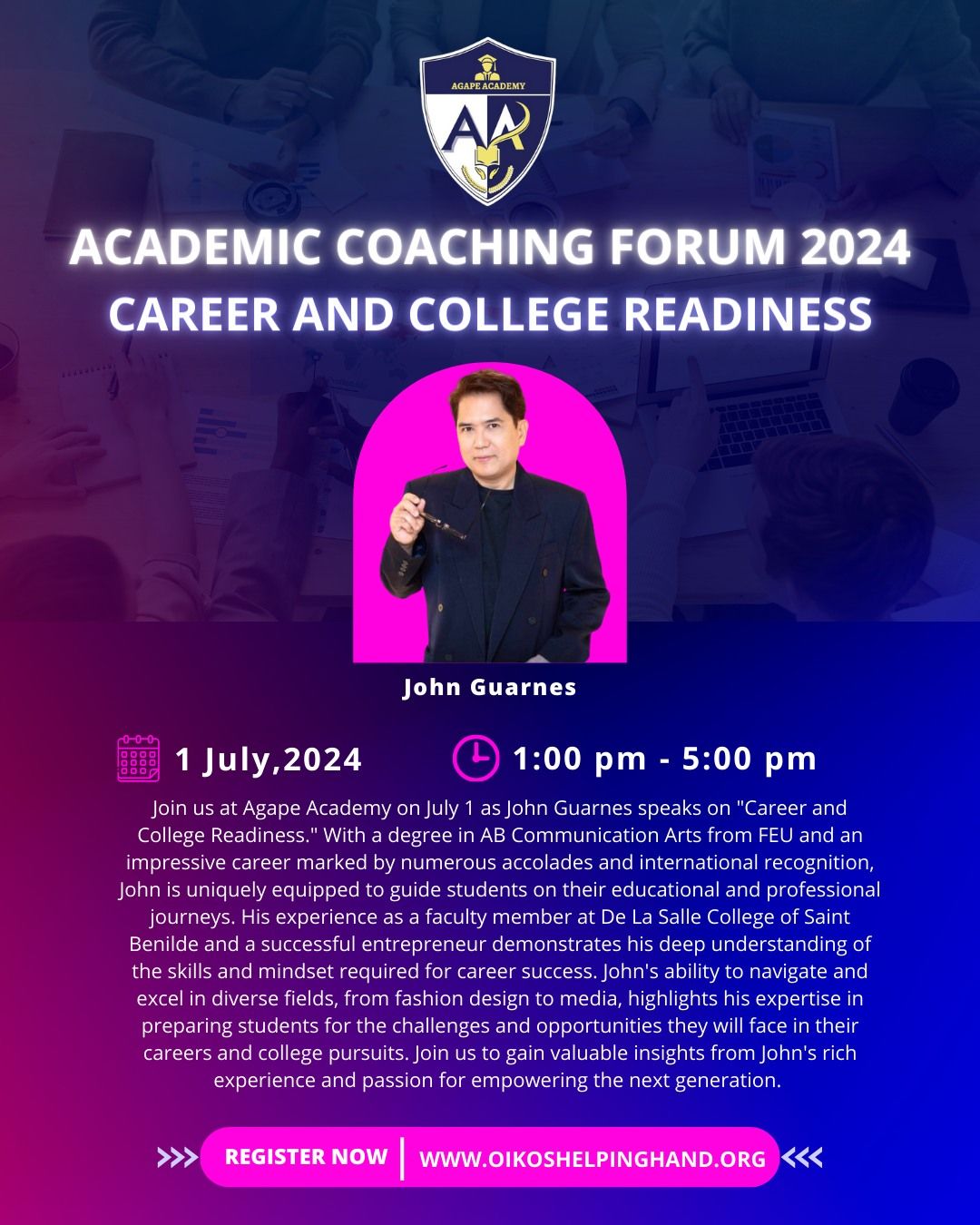 Academic Coaching Forum 2024: "Career and College Readiness"