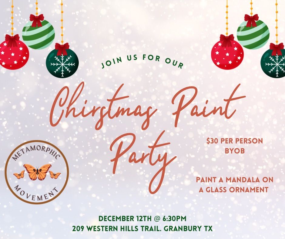 Christmas Paint Party