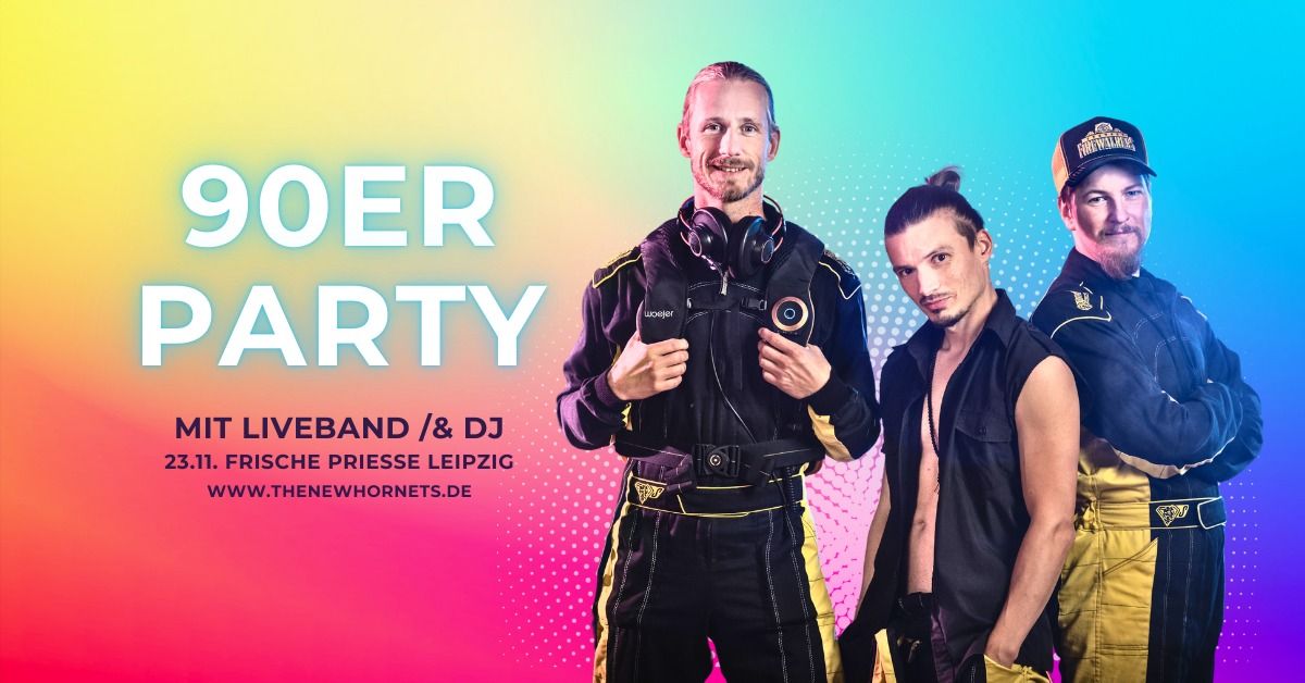 Leipzig 90er\/00er Party mit Liveband & DJ in der Frischen Prie\u00dfe