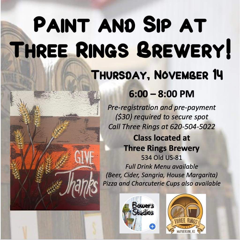 Paint and Sip with Bowers Studios