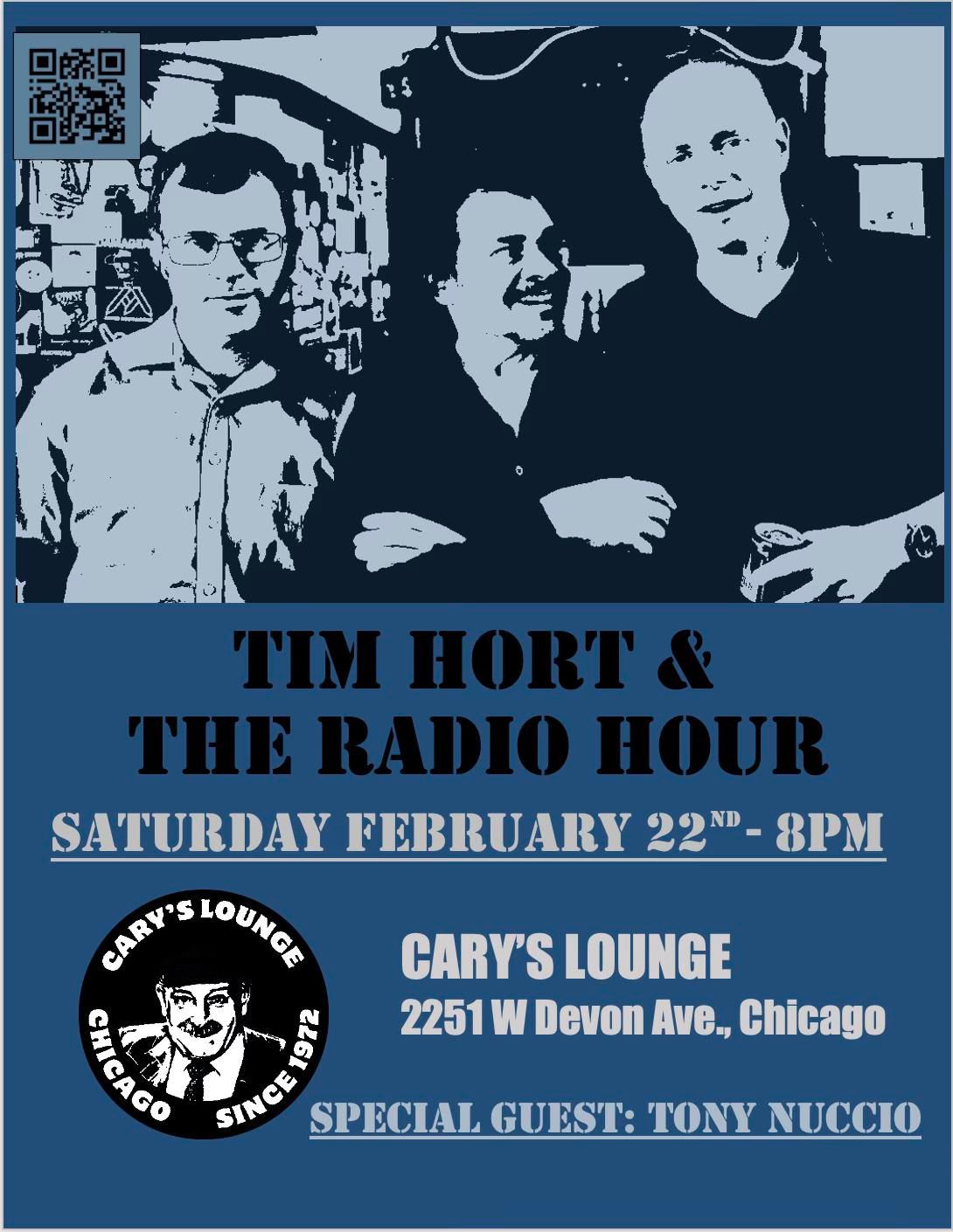 Tim Hort & The Radio Hour at Cary's Lounge