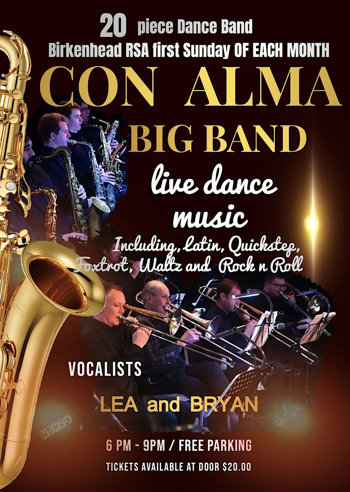 Con Alma Big Band Performance