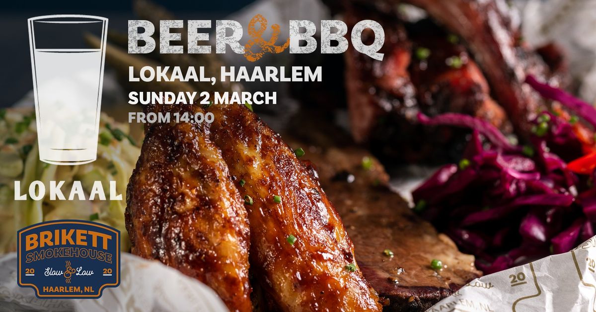 Beer & BBQ Pop-up Restaurant - BRIKETT x Lokaal - March 2025