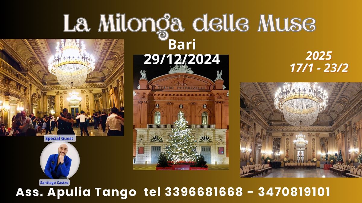 La Milonga delle Muse Bari 29\/12\/2024