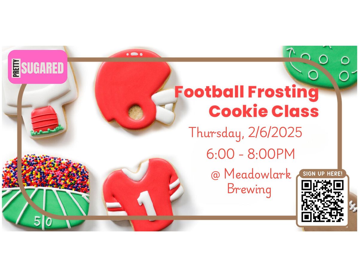 Football Frosting Cookie Class