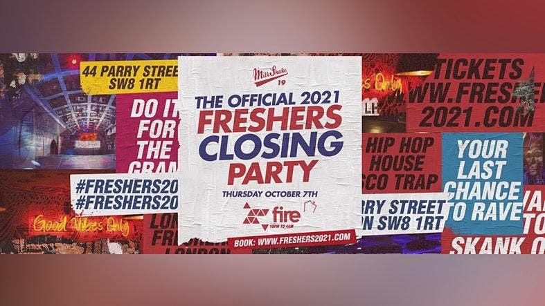 The Official London Freshers Closing Party