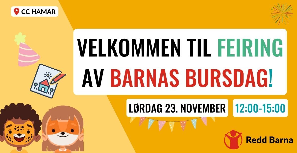 Barnas bursdag p\u00e5 Hamar!