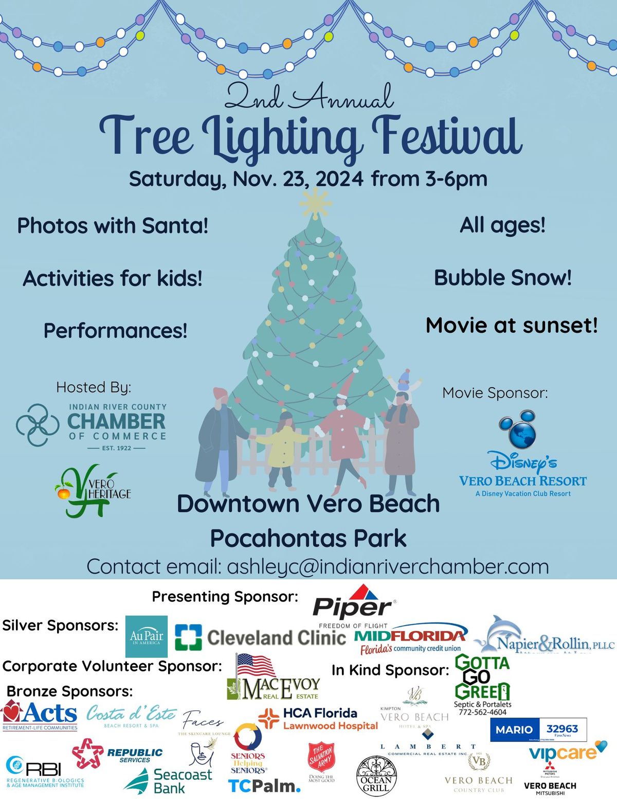 2nd Annual Tree Lighting Festival