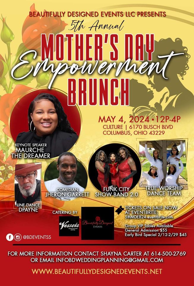 5th Annual Mother\u2019s Day Empowerment Brunch