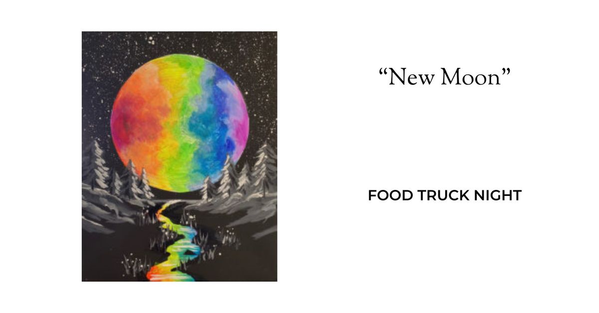 10\/11- New Moon Blacklight Paint Party! *FOOD TRUCK NIGHT*