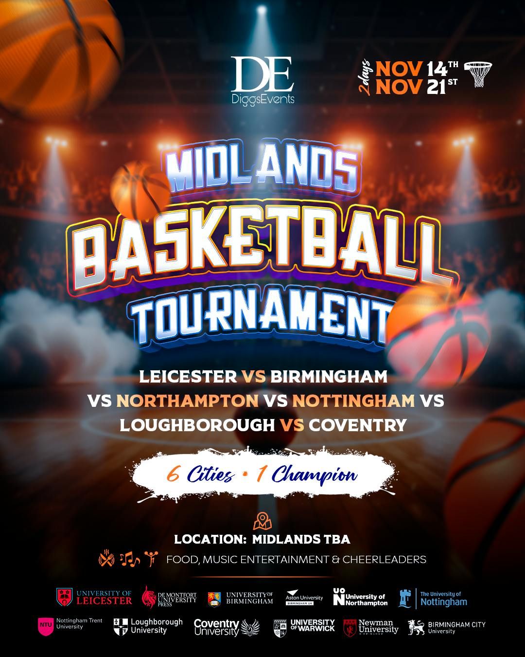 Midlands basketball tournament - DAY 1