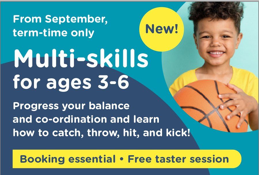 Multi-skills for 3-6 year olds with GK Fit