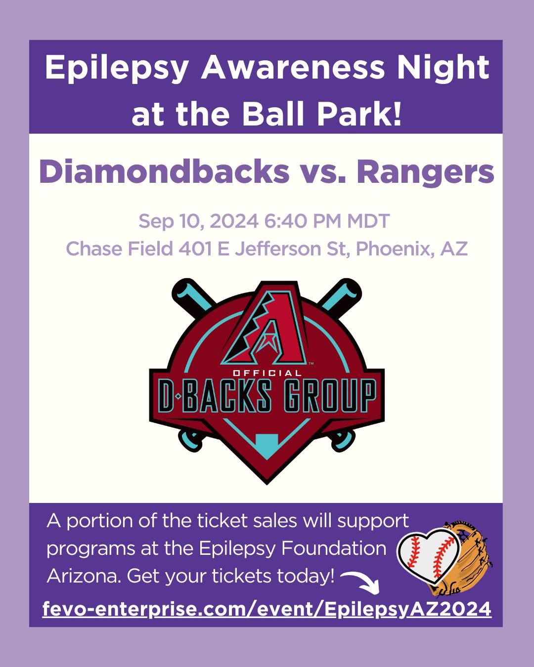 Epilepsy Awareness Night at the Ballpark