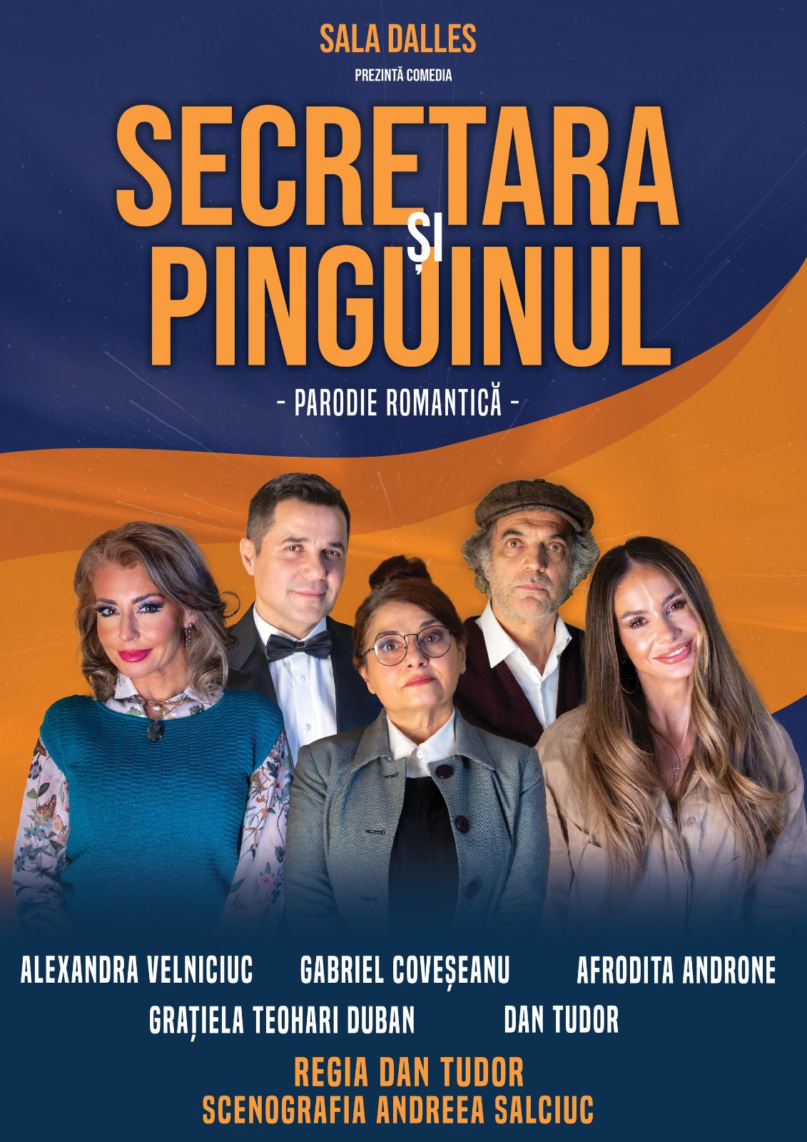 Secretara si pinguinul - Sala Dalles 