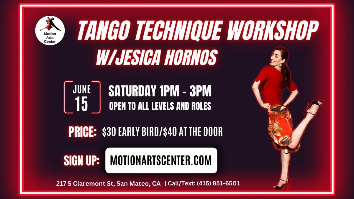 Tango Technique Workshop w\/Jesica Hornos