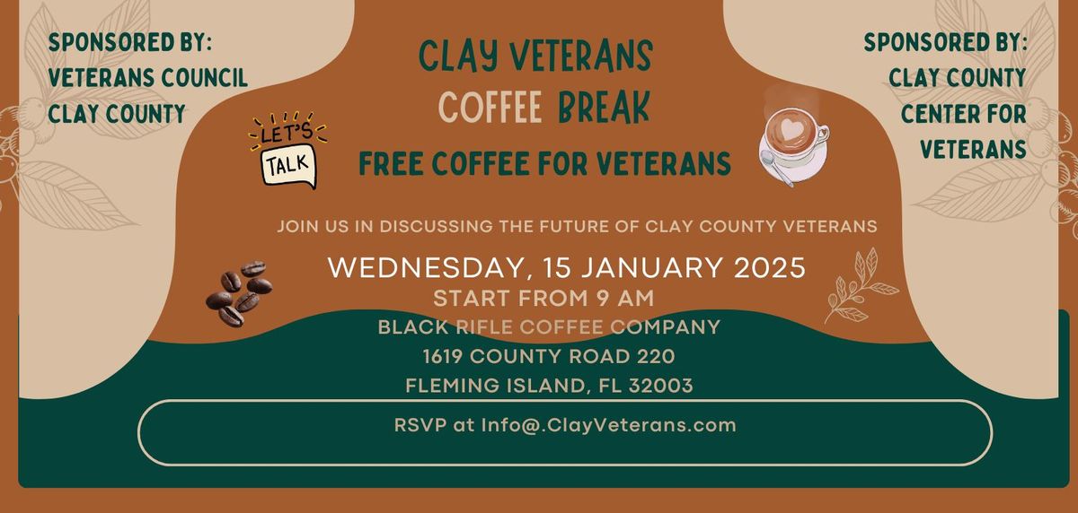 Clay Veterans Coffee Break