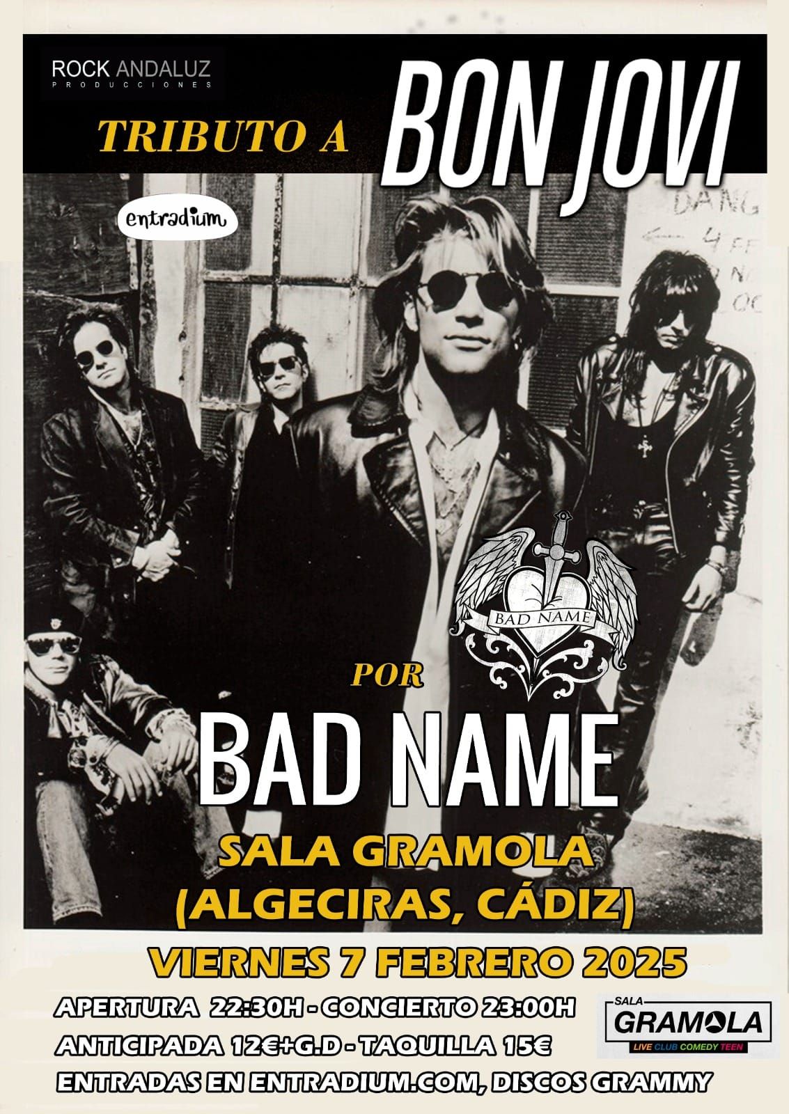 BAD NAME - TRIBUTO A BON JOVI (ALGECIRAS)