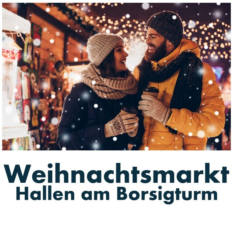 Kleiner Weihnachtsmarkt an den Hallen am Borsigturm