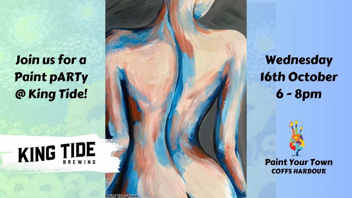 Paint pARTy at King Tide Brewers, Wed 16th Oct, 6pm