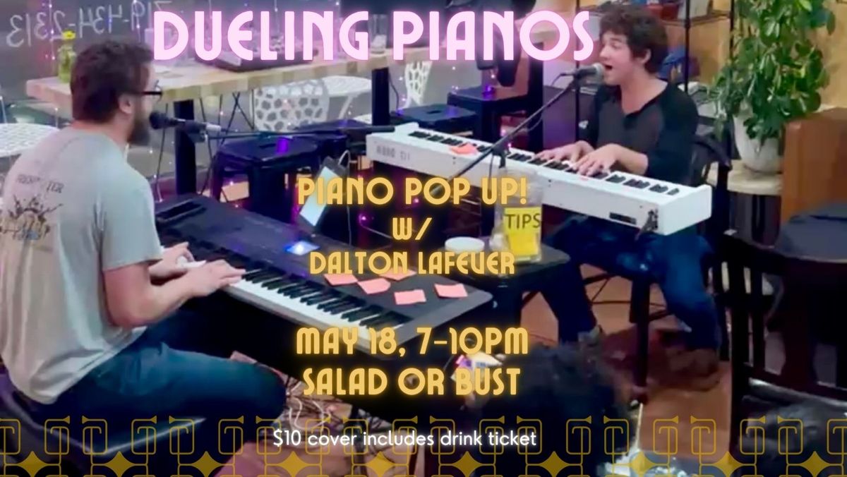 Dueling Pianos at Salad or Bust!