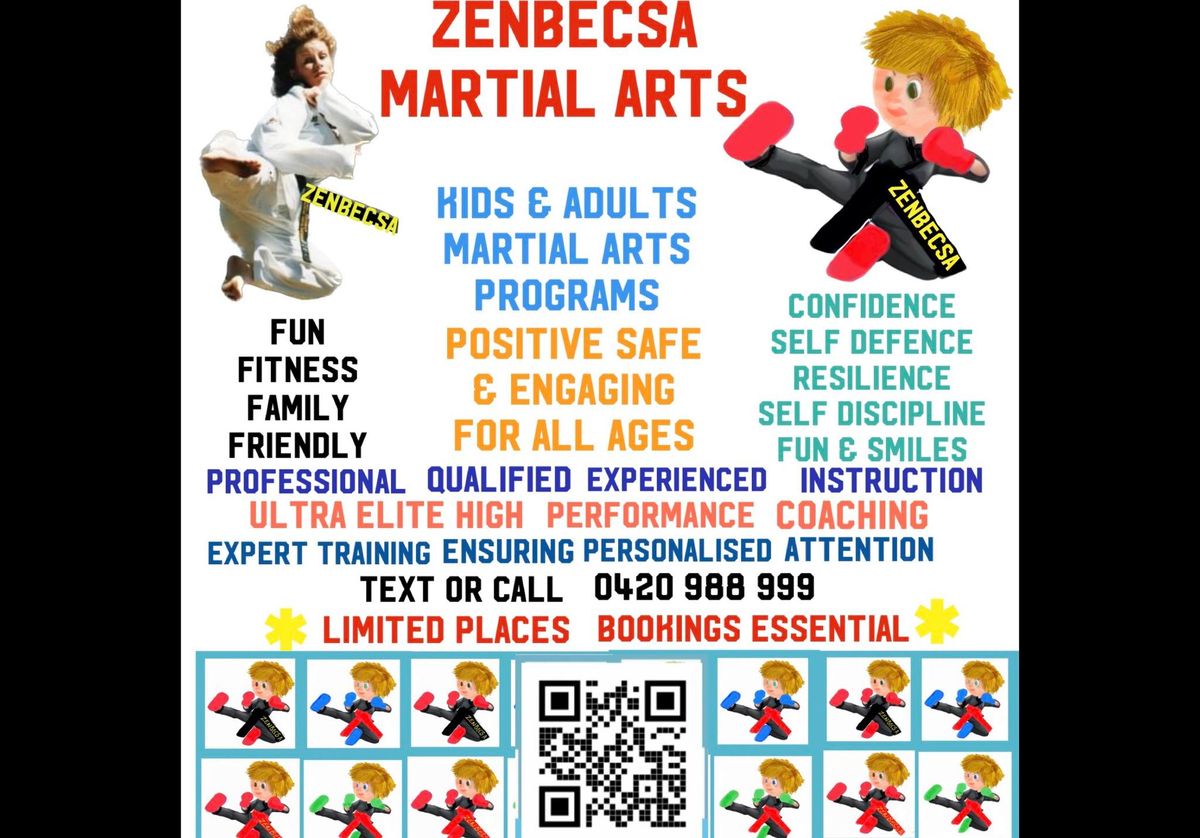 Kids Martial arts class ages 3+