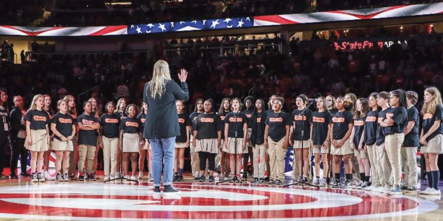 TMS Chorus at State Farm Arena: Hawks v Wizards