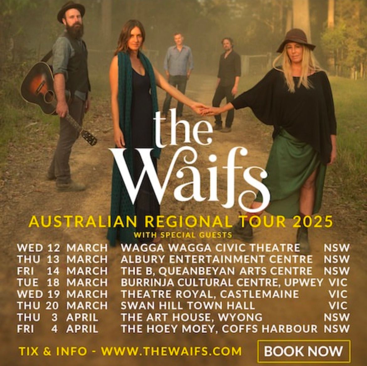 THE WAIFS Australian Regional Tour 2025