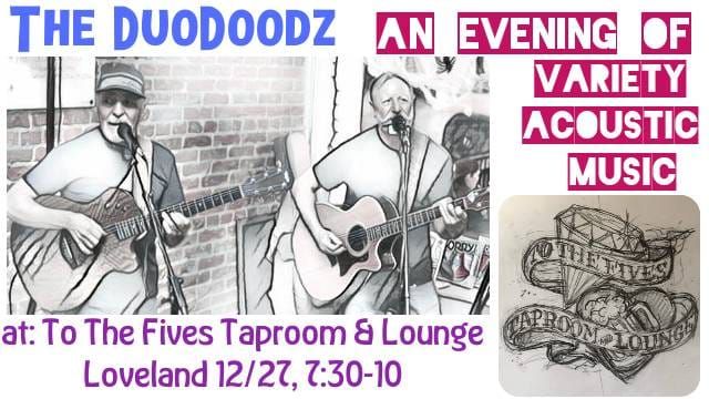 DuoDoodz at To The Fives (taproom & lounge)