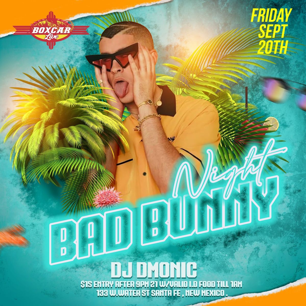 Boxcar Live Presents Bad Bunny Night