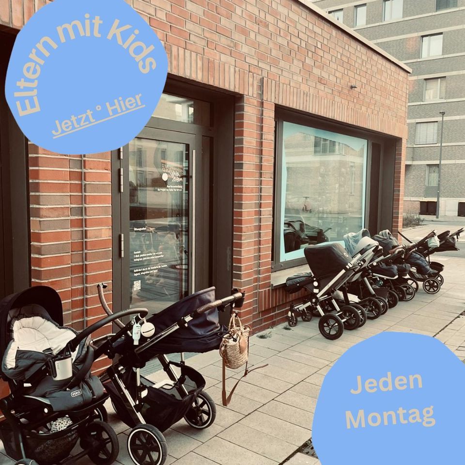 Eltern mit Kids in der \u00dcberseestadt