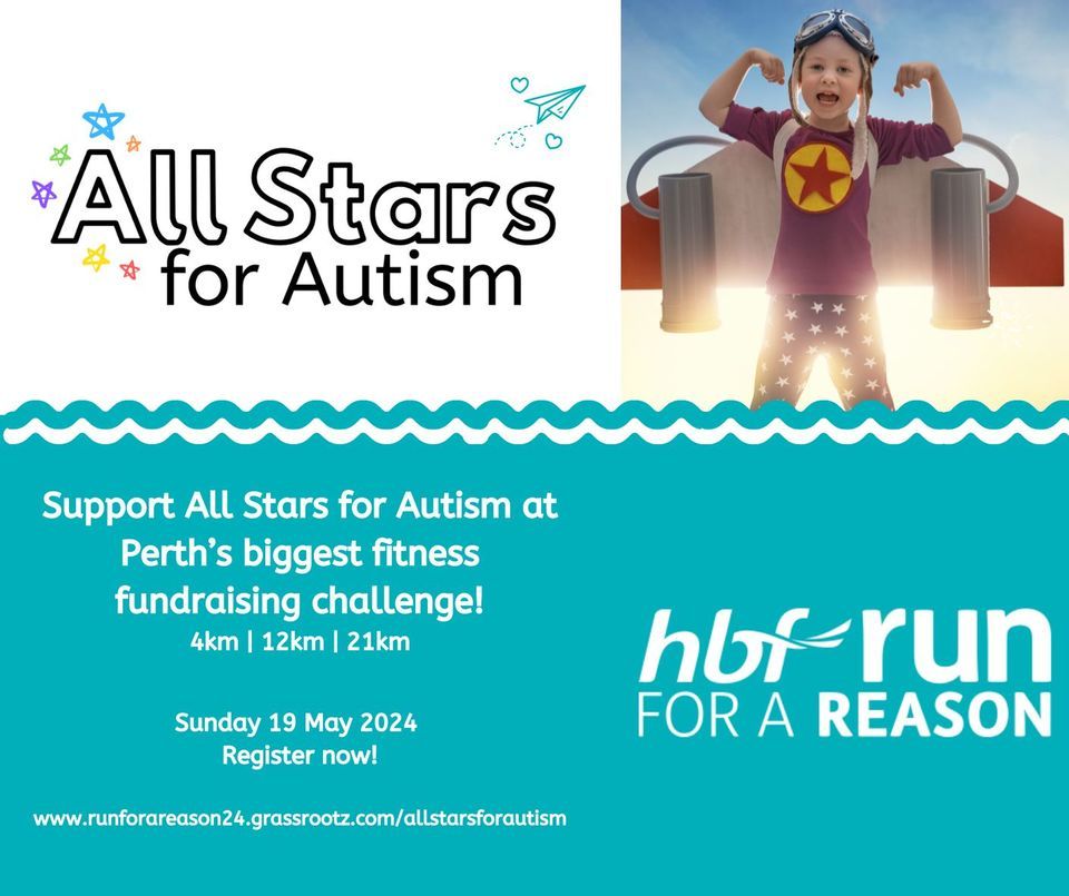 Support All Stars for Autism in the HBF Run for a Reason 2024